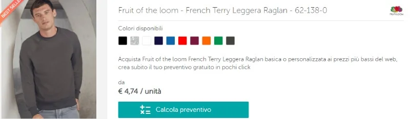 personalisierte Firmen-Sweatshirts mit Burger-Print