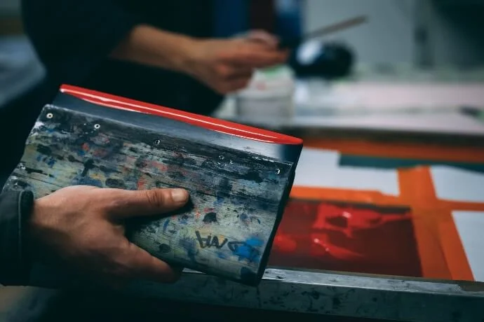 Drucktechnik für farbige Sport-Tanktops