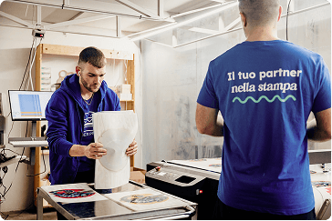 Die Qualität des Drucks und der Materialien