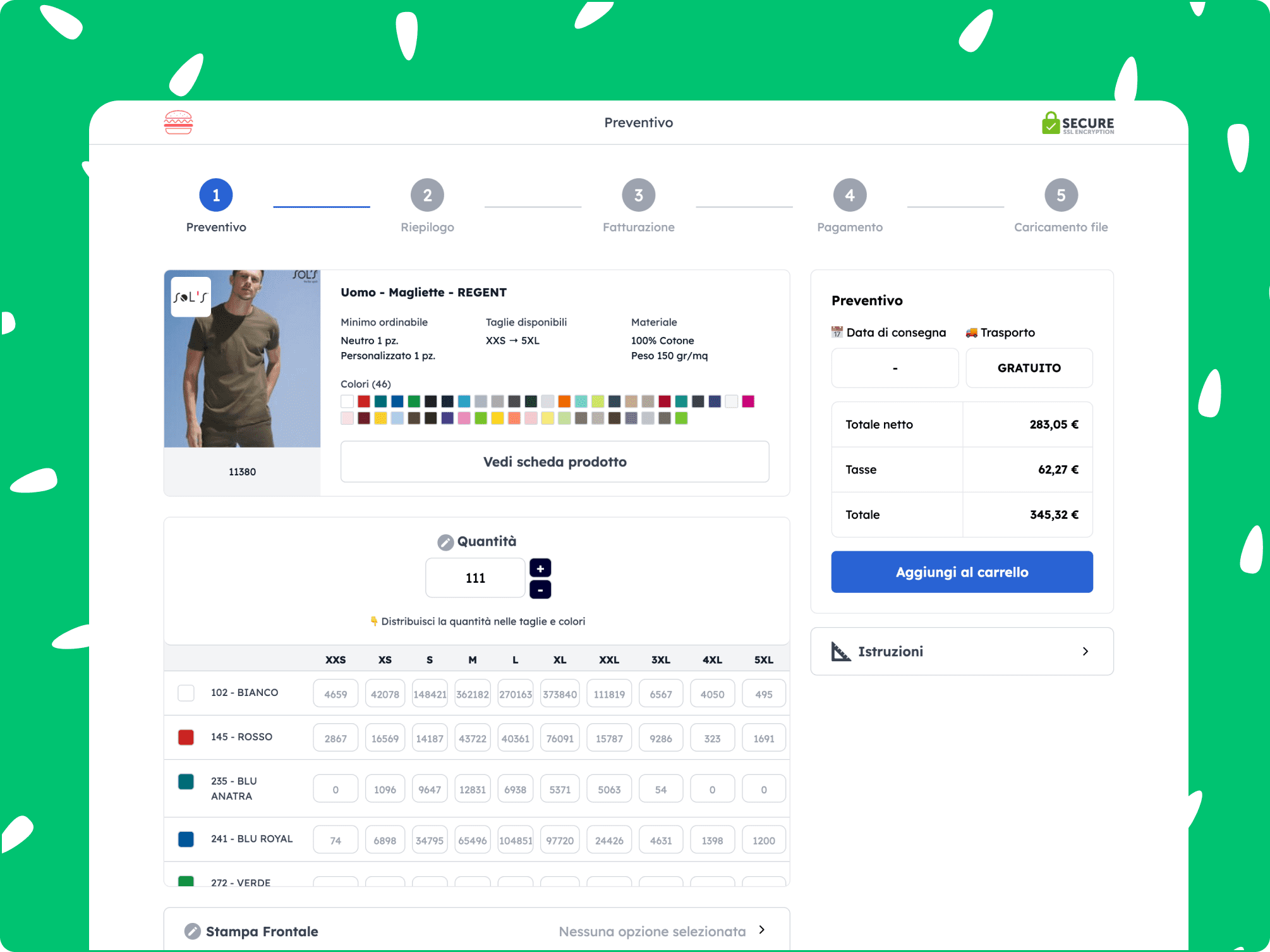 Mit unserem Konfigurator ist Bestellen ganz einfach